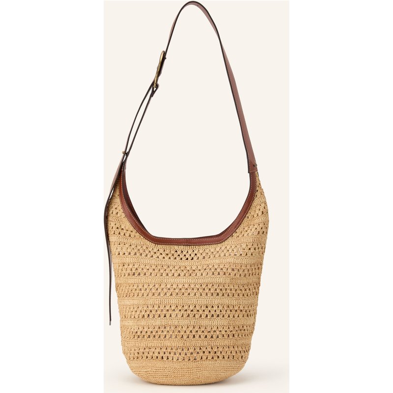 Ba&Sh Schultertasche Youyou beige