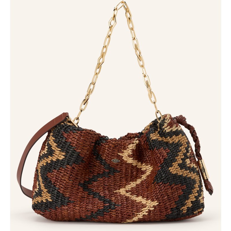 Ba&Sh Umhängetasche Tribal June schwarz