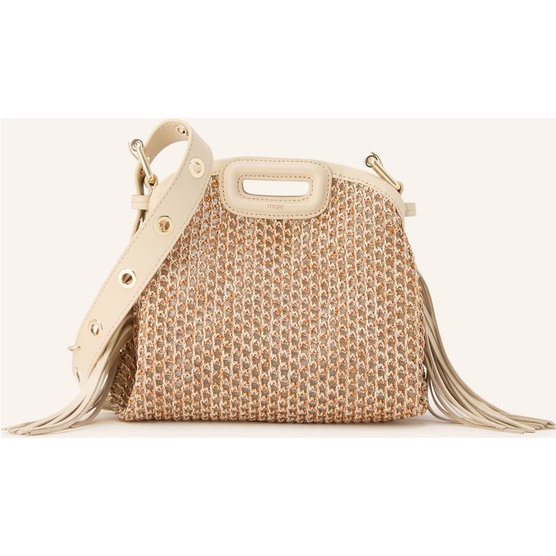 Maje Umhängetasche beige