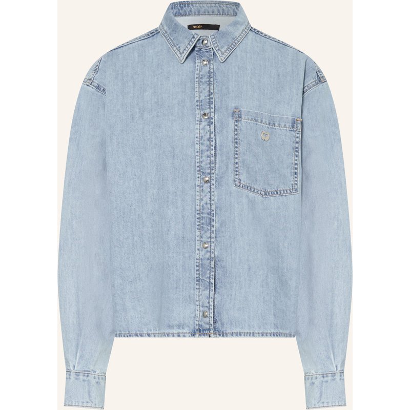 Maje Jeansbluse blau