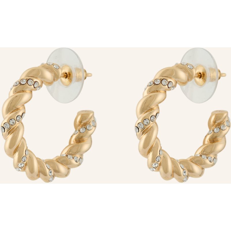 Maje Creolen gold