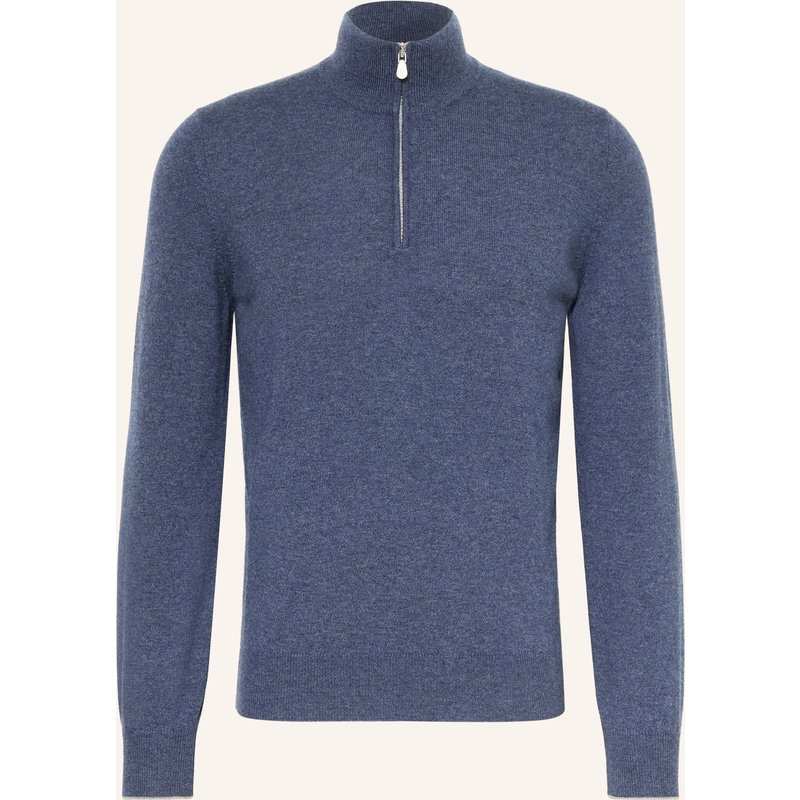 Brunello Cucinelli Cashmere-Troyer blau