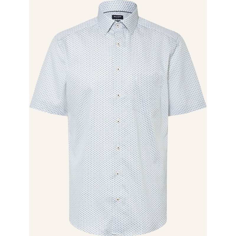 Olymp Halbarm-Hemd Luxor Modern Fit gruen