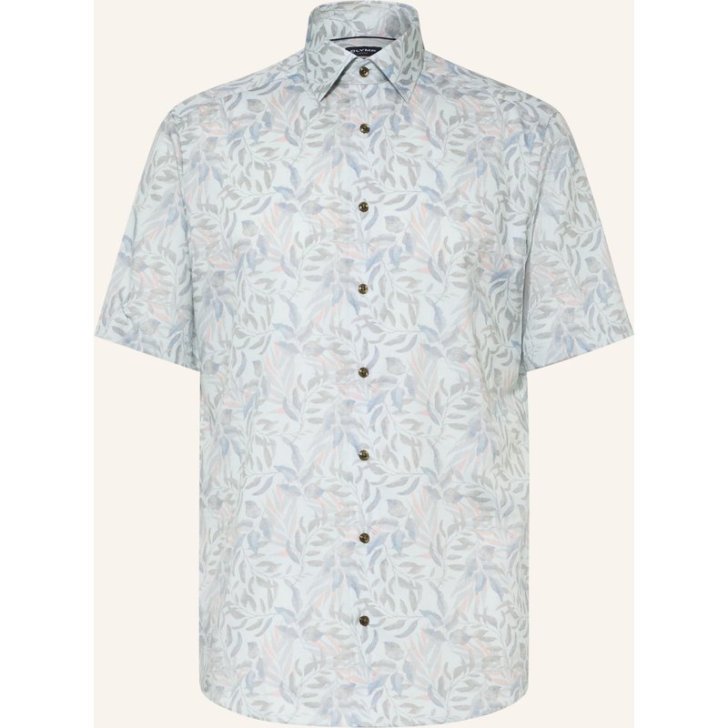 Olymp Kurzarm-Hemd Luxor Modern Fit gruen
