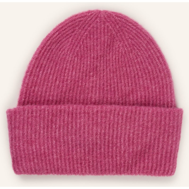 Samsøe Samsøe Mütze Nor Mit Alpaka rosa