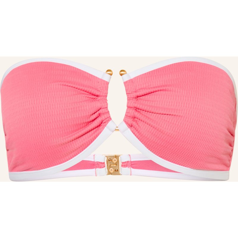 Seafolly Bandeau-Bikini-Top Beach Bound pink