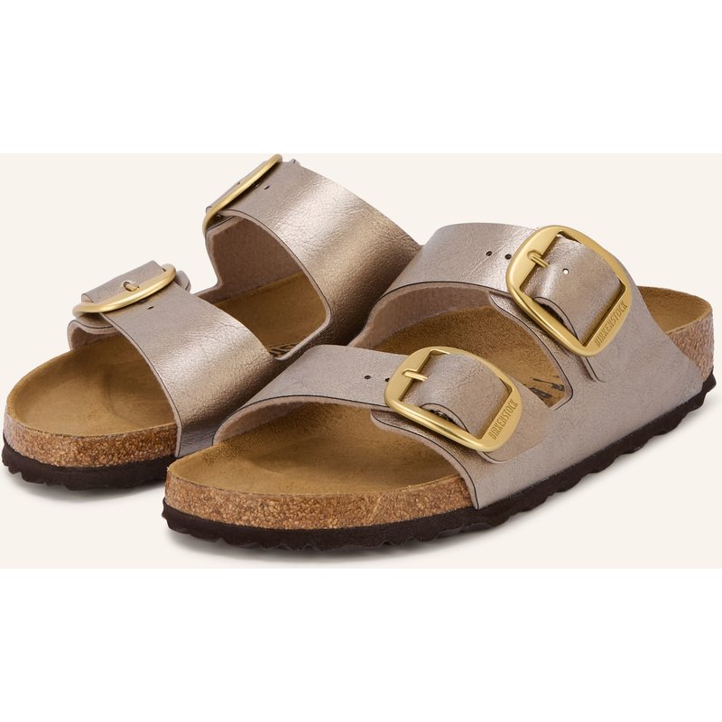 Birkenstock Pantoletten Arizona Big Buckle braun