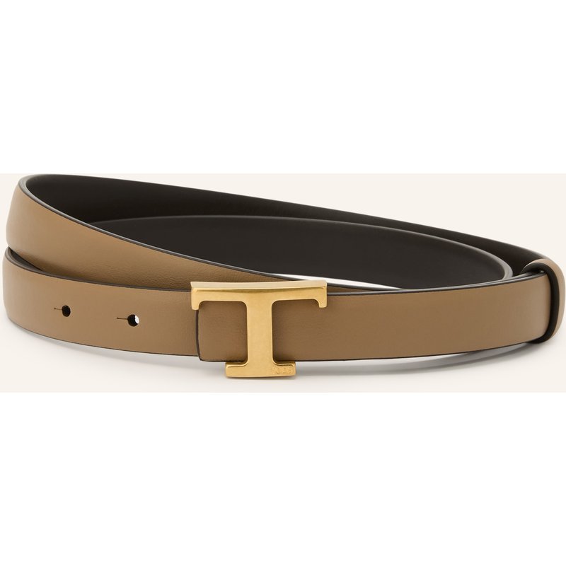 Tod's Ledergürtel Zum Wenden braun