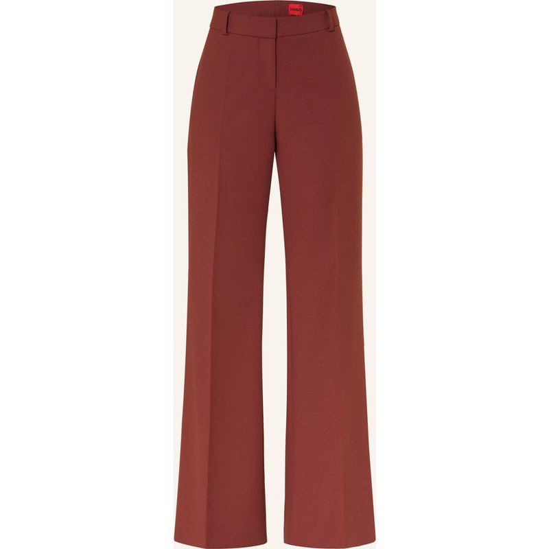 Hugo Bootcut-Hose Hilotinna braun