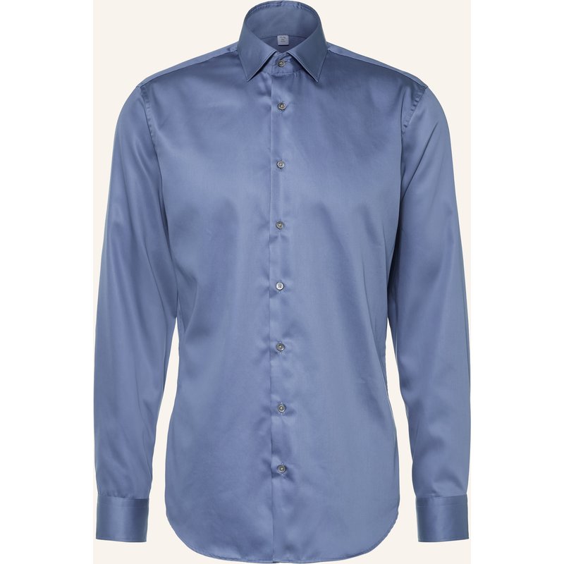 Seidensticker Hemd Shaped Fit blau