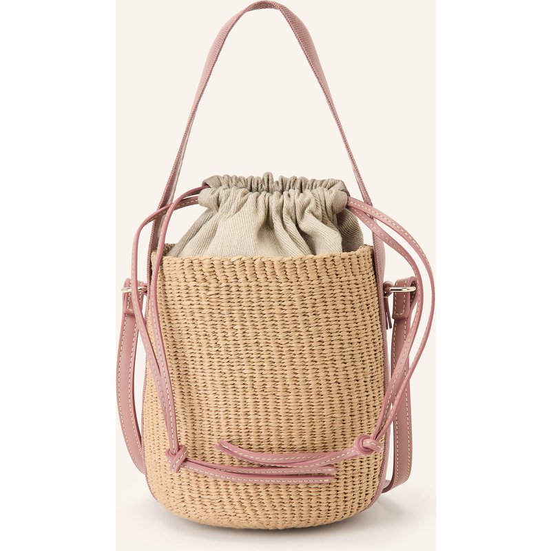 Chloé Beuteltasche Woody beige