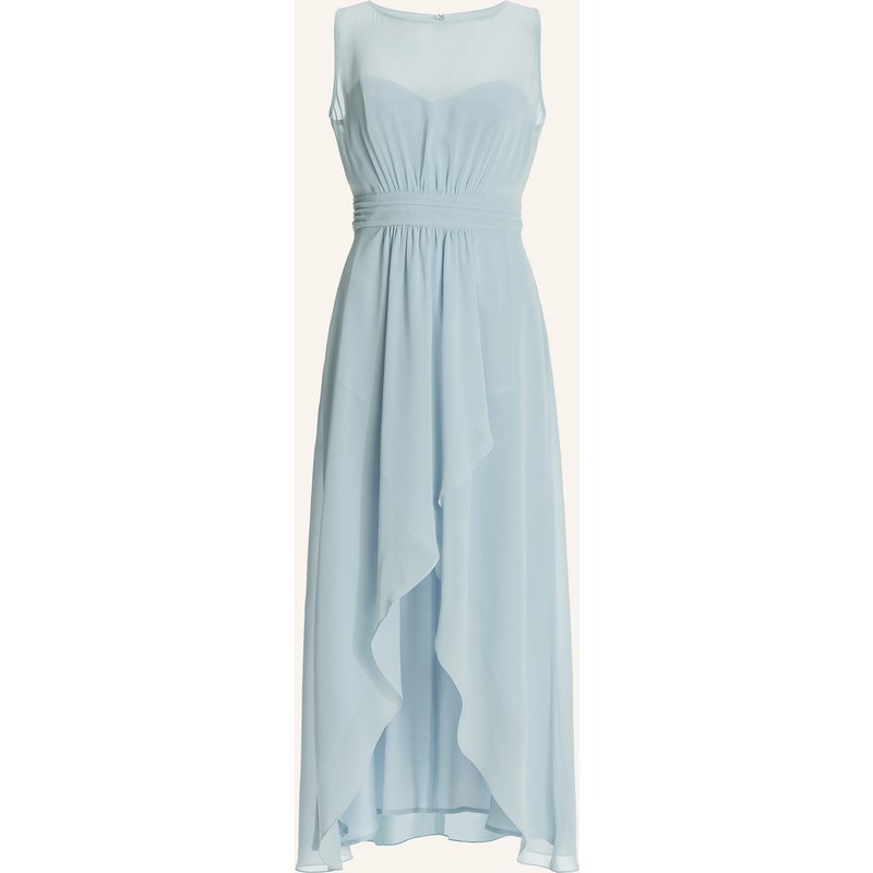 Swing Abendkleid Mit Cut-Out blau