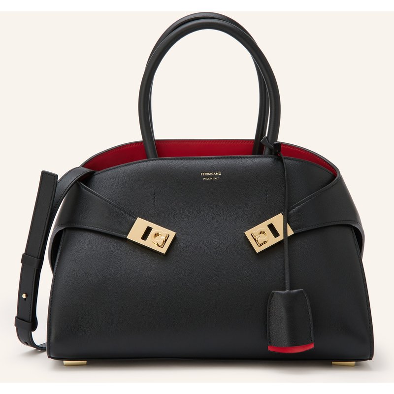 Ferragamo Handtasche Hug Soft schwarz