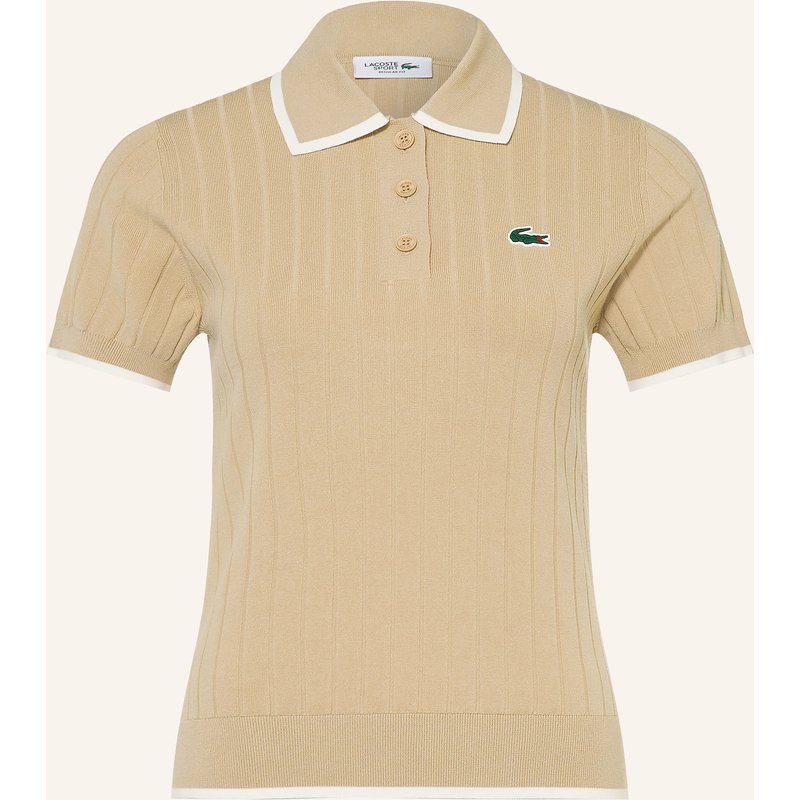 Lacoste Funktions-Poloshirt beige