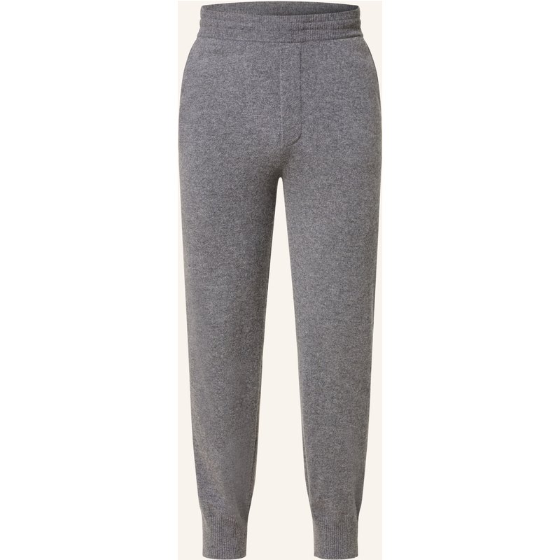 Lisa Yang Strickhose Beaumont Aus Cashmere grau