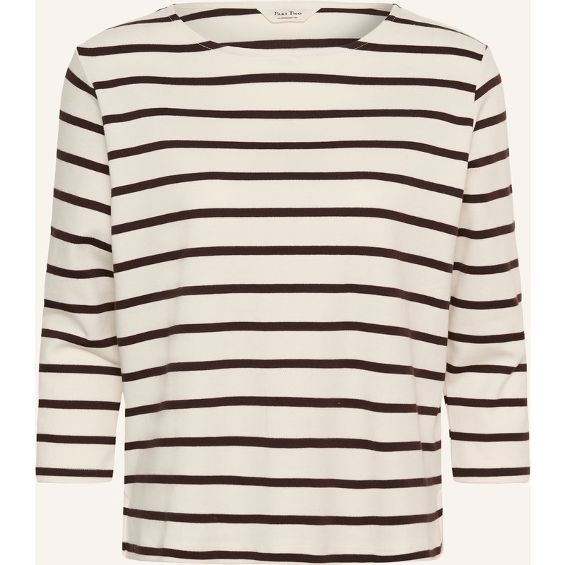 Part Two T-Shirt Nelapw Mit 3/4-Arm Aus Jersey weiss