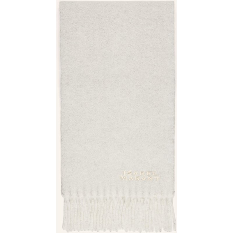 Isabel Marant Alpaka-Schal Firny grau