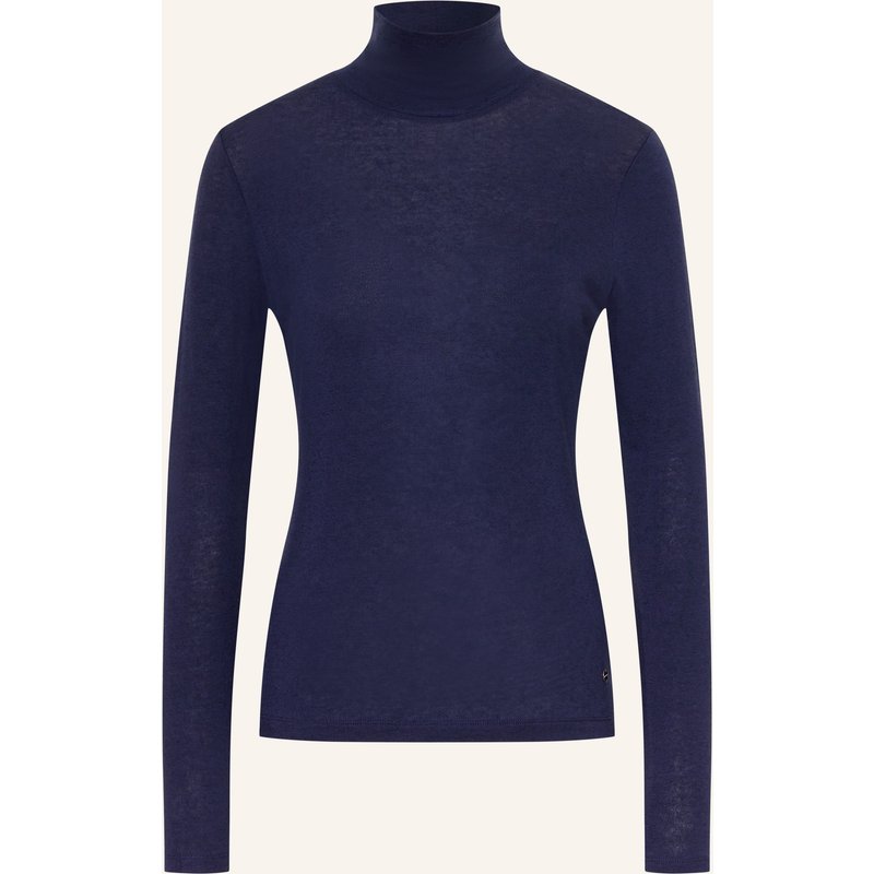 Windsor. Rollkragenshirt blau
