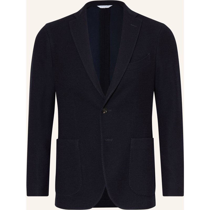 Boglioli Stricksakko Extra Slim Fit blau