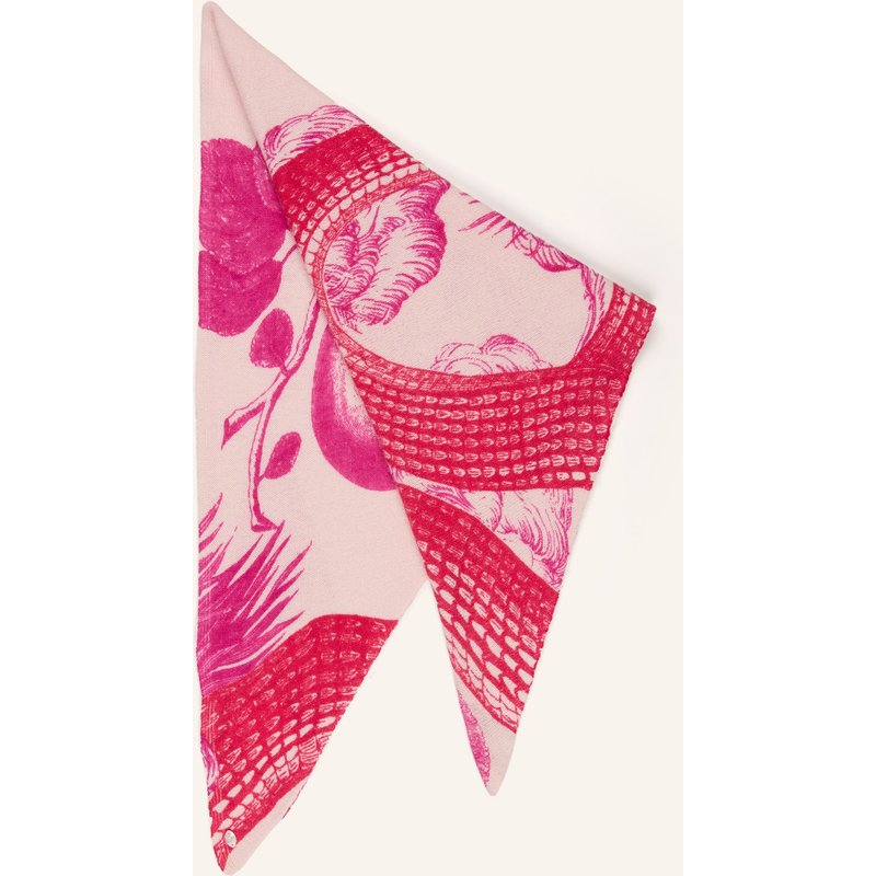 Friendly Hunting Dreieckstuch Aus Cashmere pink
