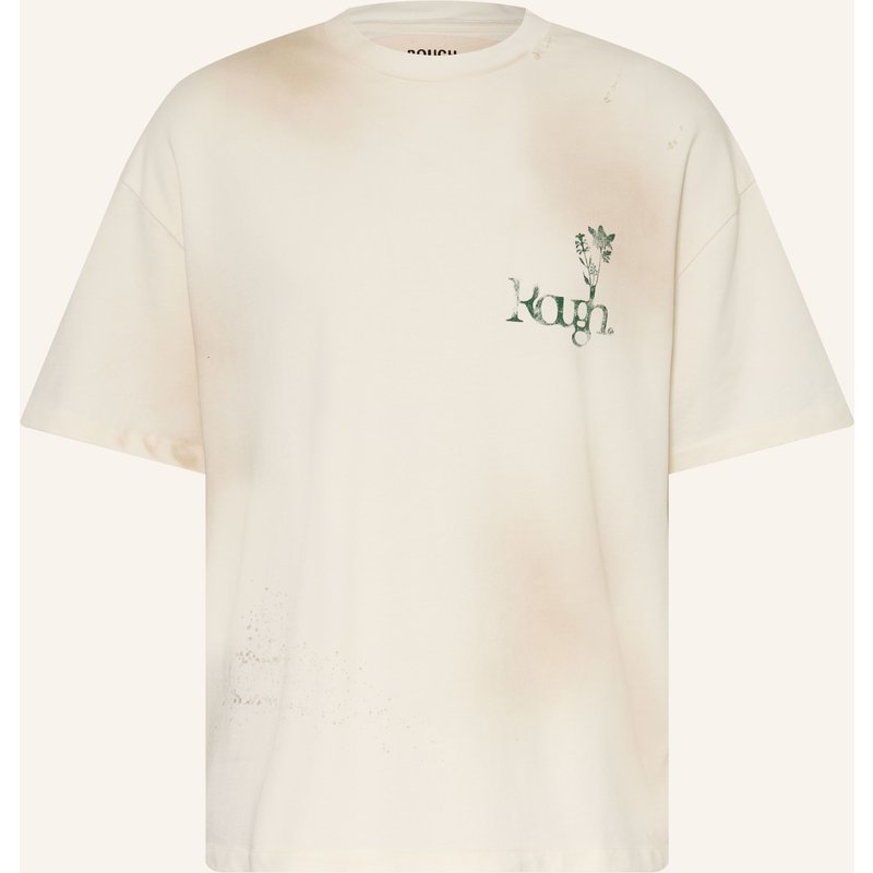 Rough. T-Shirt weiss