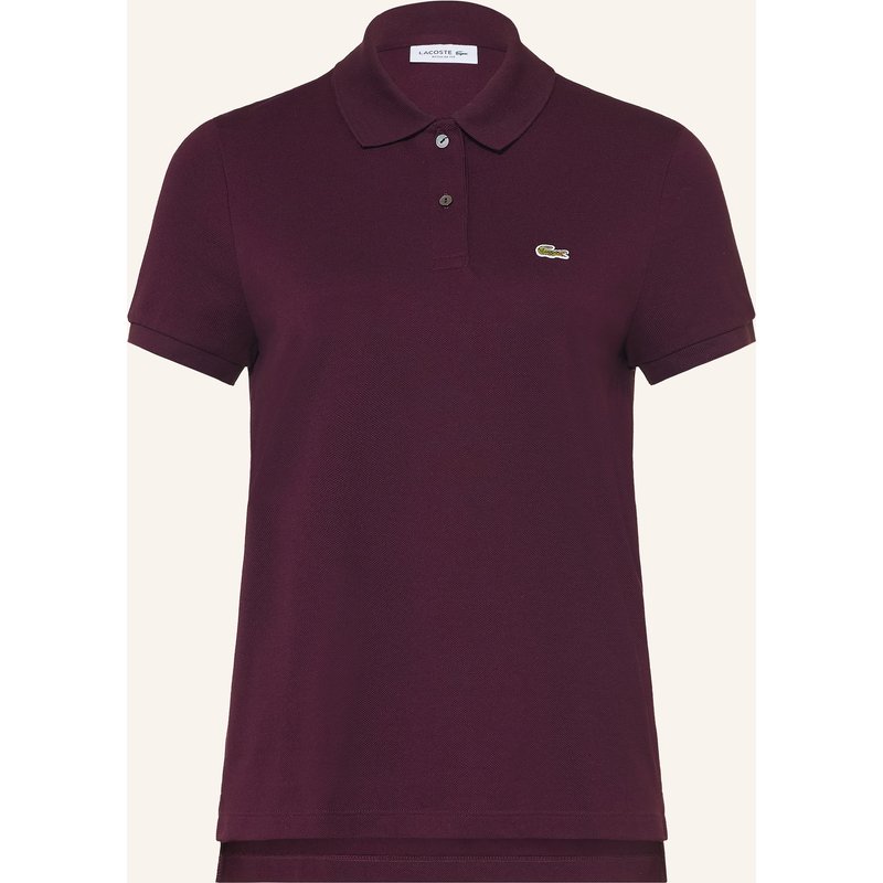 Lacoste Piqué-Poloshirt rot