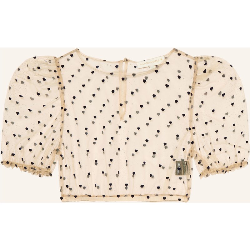 Alpenherz Dirndlbluse Lola blau