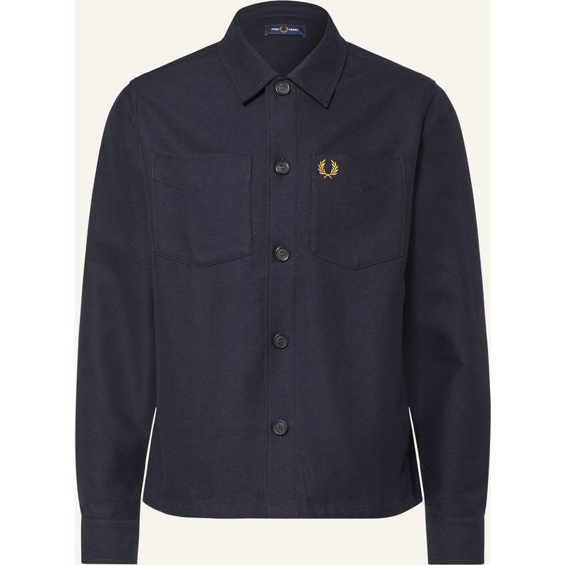 Fred Perry Overjacket blau