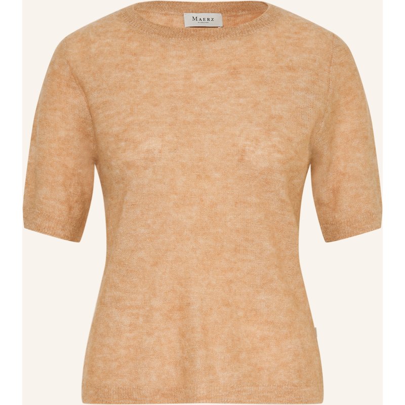 Maerz Muenchen Strickshirt Mit Alpaka beige