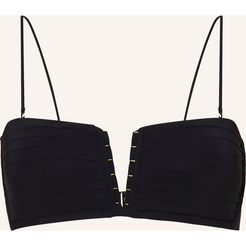 Maryan Mehlhorn Bandeau-Bikini-Top Lumenia schwarz