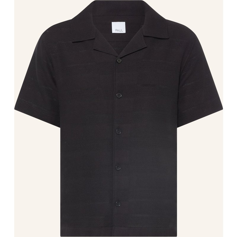 Paul Resorthemd Comfort Fit schwarz