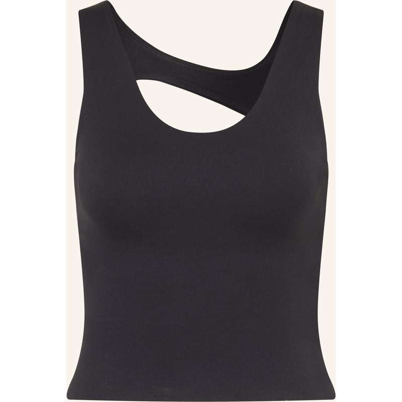 Nike Cropped-Top Zenvy Mit Cut-Out schwarz