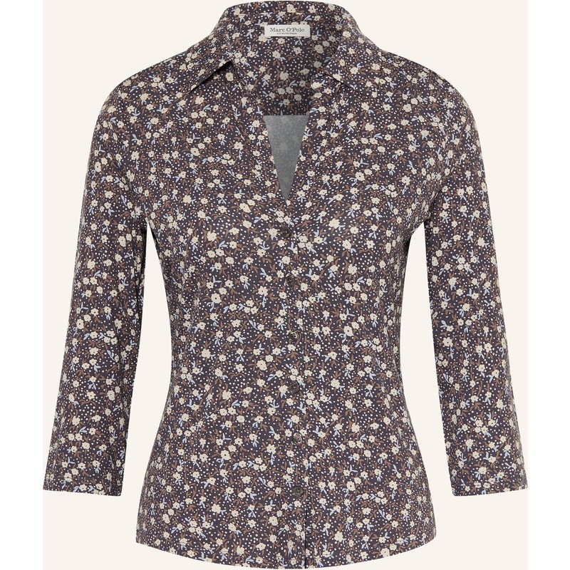 Marc O'polo Bluse Mit 3/4-Arm blau