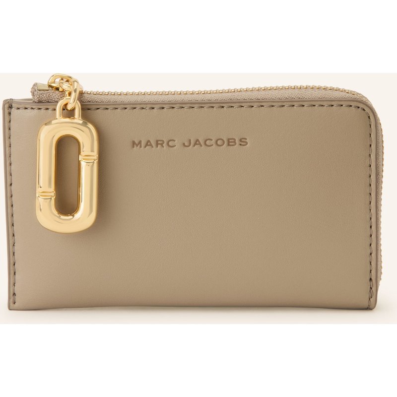 Marc Jacobs Geldbörse The Scene Top Zip Multi Wallet beige