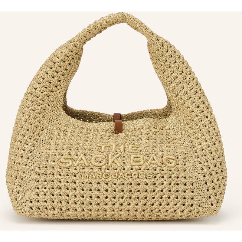 Marc Jacobs Handtasche The Crochet Mini Sack Bag Mit Pouch beige