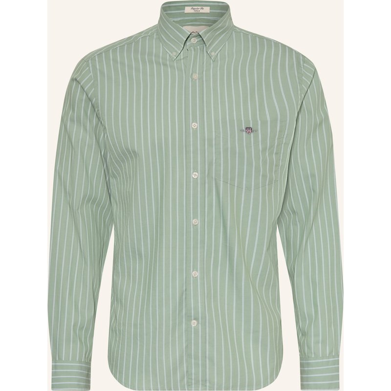 Gant Hemd Slim Fit gruen