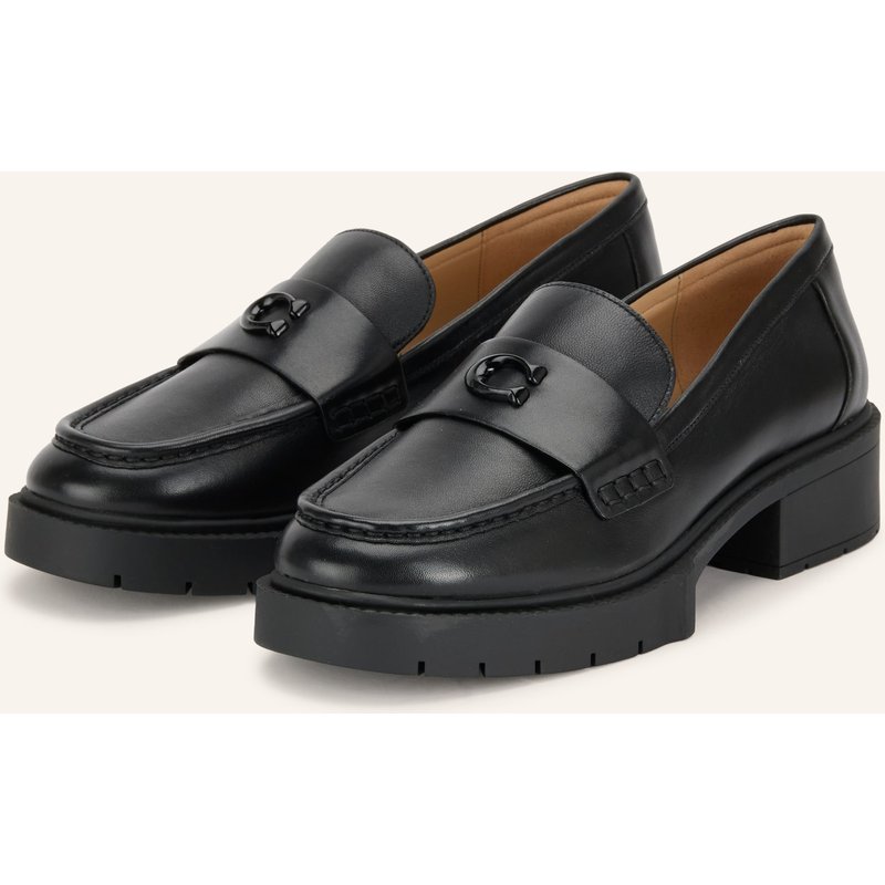 Coach Loafer Leah schwarz