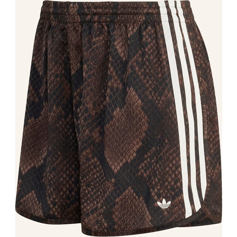 Adidas Originals Satinshorts Snake Print braun
