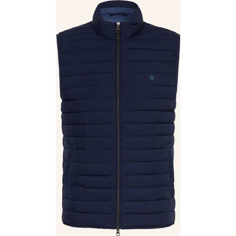 Hackett London Steppweste Gilet blau