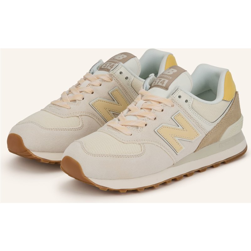 New Balance Sneaker 574 weiss