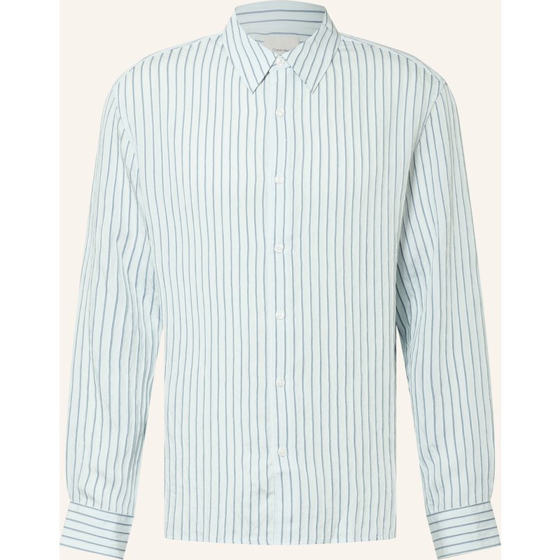Calvin Klein Hemd Easy Fit blau