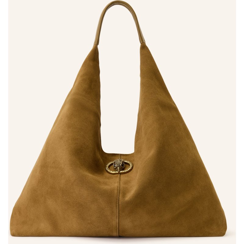 Kurt Geiger Beuteltasche Mit Schmucksteinen braun