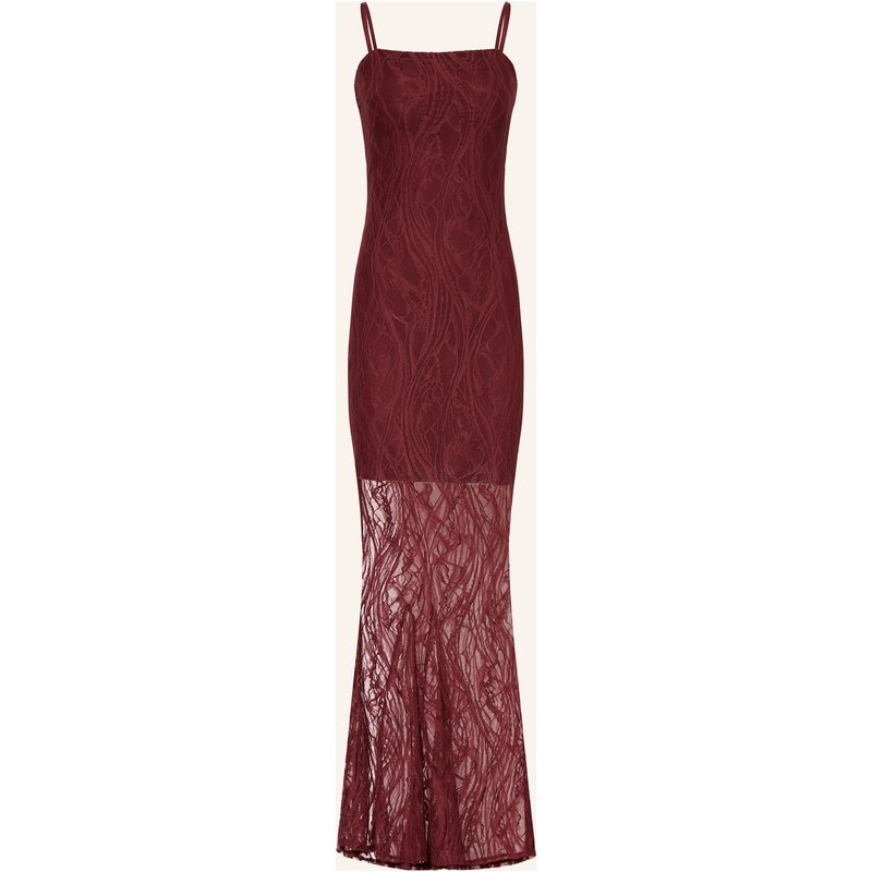 Guess Spitzenkleid Evelyn rot