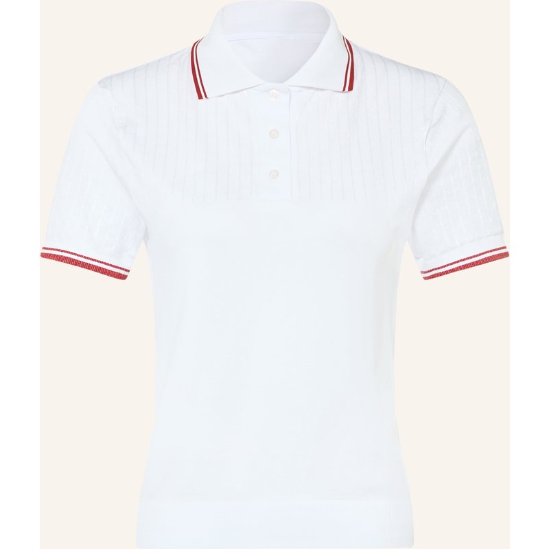 Varley Funktions-Poloshirt Mickey weiss
