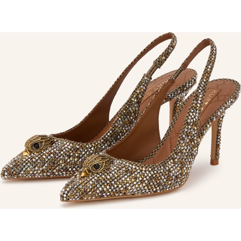 Kurt Geiger Slingpumps Belgravia Mit Schmucksteinen beige