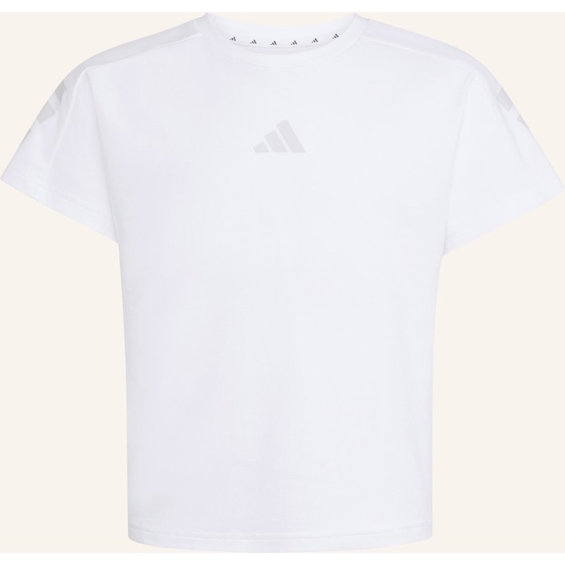 Adidas Funktionsshirt Future Icons 3-Stripes weiss