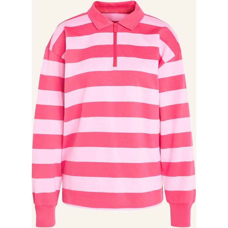 Adidas Sweat-Poloshirt Essentials Contemporary rot