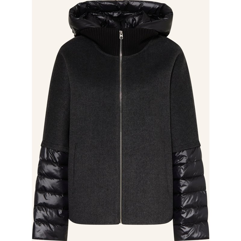 Milestone Jacke Msazalea Im Materialmix grau