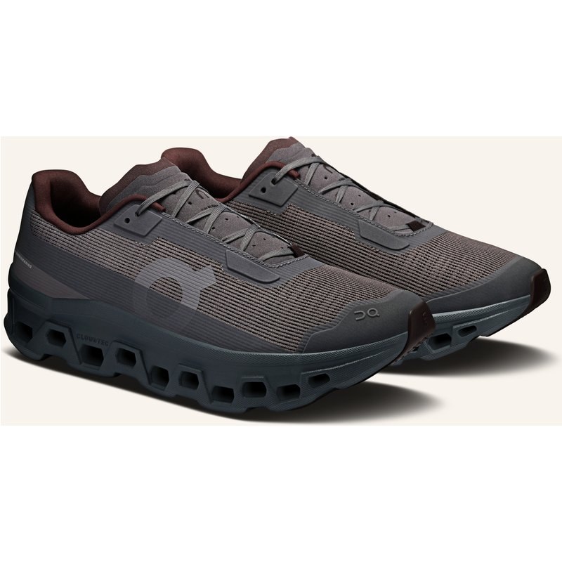On Sneaker Cloudmonster Void grau