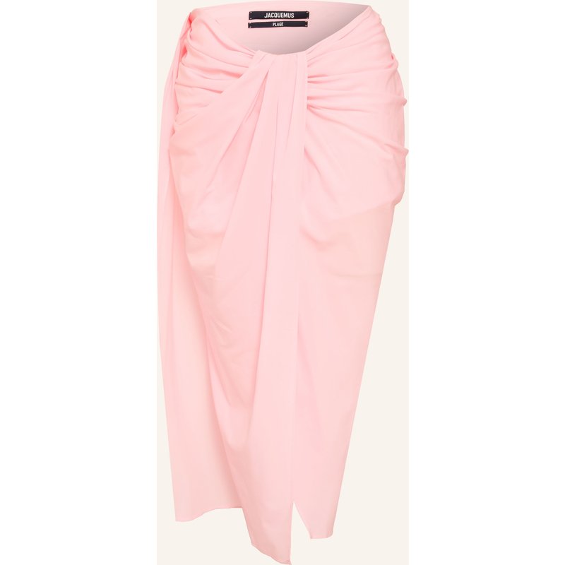 Jacquemus Rock La Jupe Pareo rosa